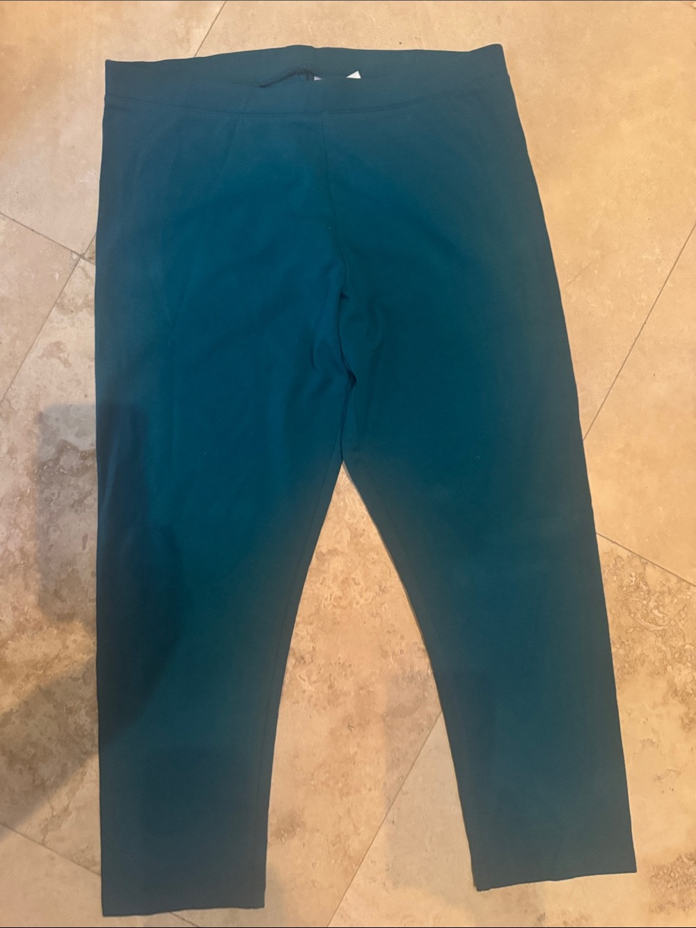 Teal Leggings - Solid High Waist